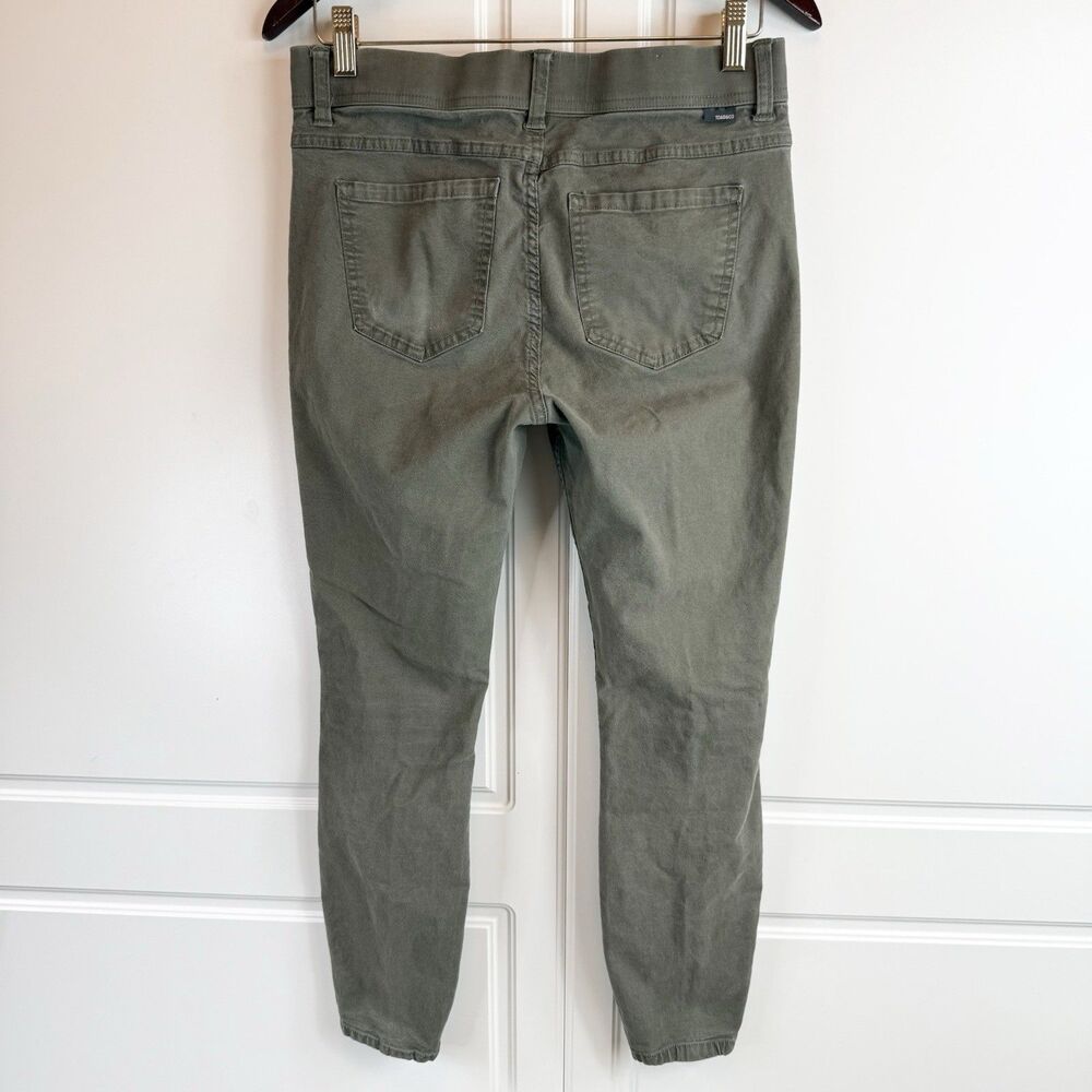 Toad Co Women’s Earthworks 5-Pocket Skinny Pants 8 Green Organic - Picture 2 of 8